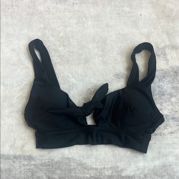 Aerie Black One Piece Swimwear with Supportive Straps - Picture 2 of 4